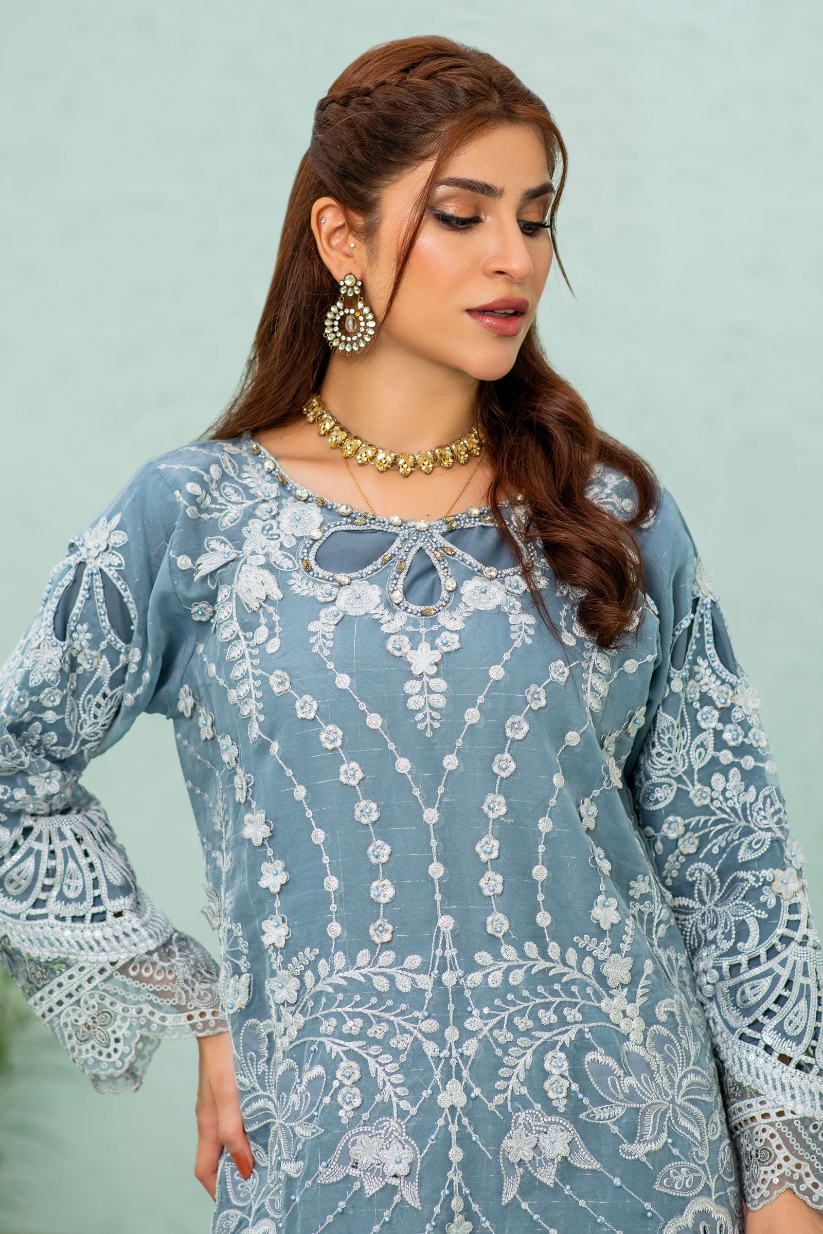 Afshan - Semi Stitched - 113