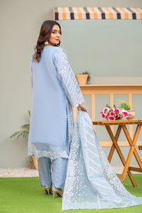 Sahiba Sky Blue - Stitched - 157
