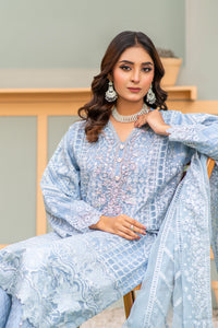 Sahiba Sky Blue - Stitched - 157