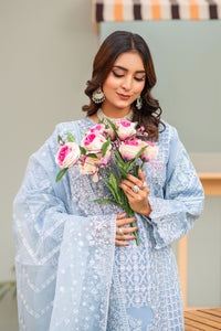 Sahiba Sky Blue - Stitched - 157