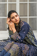 Saiyaara Navy blue - Semi Stitched - 155