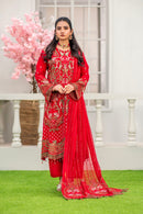 Saiyaara Red -  Stitched - 156