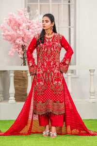 Saiyaara Red -  Stitched - 156