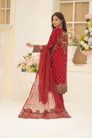 Saiyaara Red -  Stitched - 157
