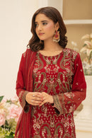Saiyaara Red -  Stitched - 157